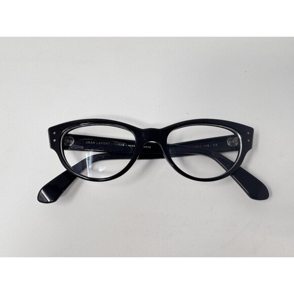 Jean Lafont Celimene 100 Black 48-17-140 Eyeglass Frames Only France Authentic
